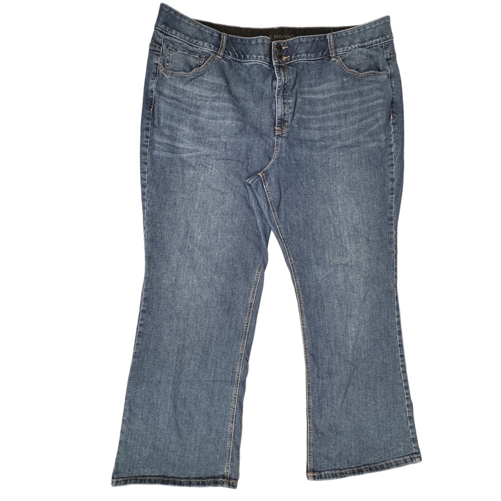 Women’s Lane Bryant High Rise Bootcut Denim Blue Jeans Size 28